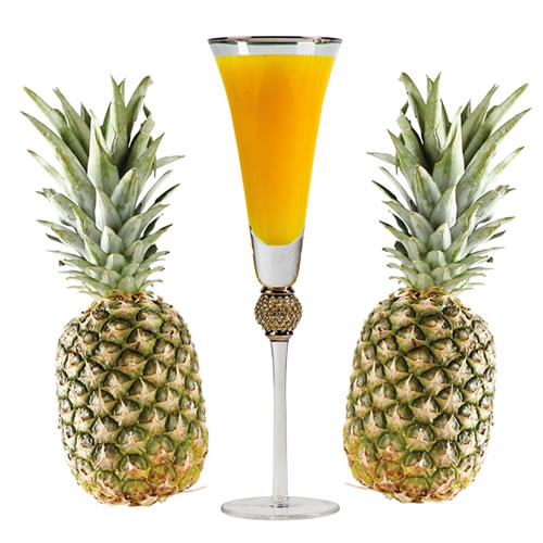 Fresh Pineapple Mimosa